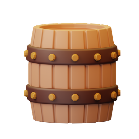 Barrel  3D Icon
