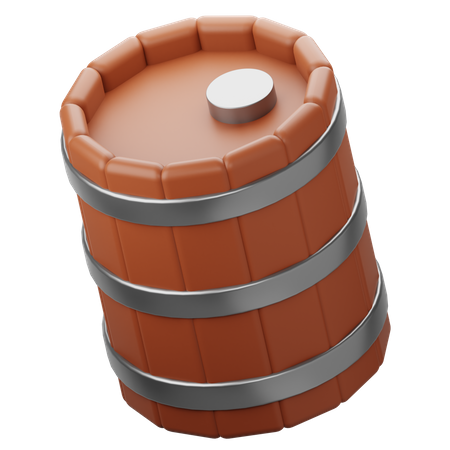 Barrel  3D Icon