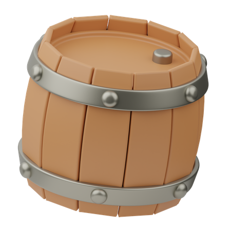Barrel  3D Icon