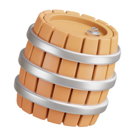 Barrel  3D Icon