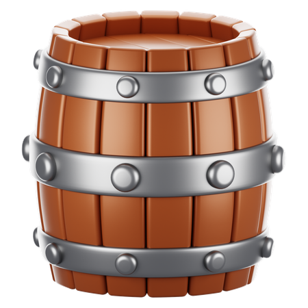 Barrel  3D Icon