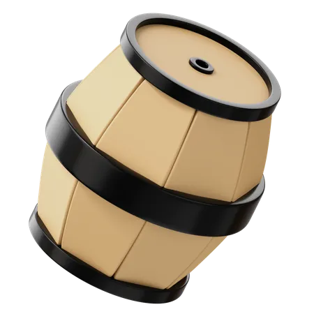 Barrel Bomb  3D Icon