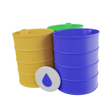 Barrels  3D Icon