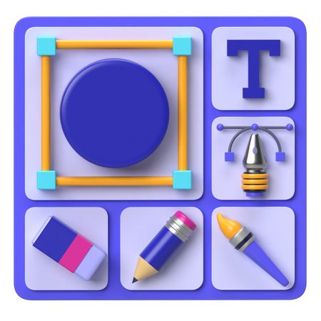 Barres d'outils  3D Icon