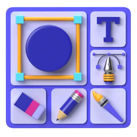 Barres d'outils  3D Icon