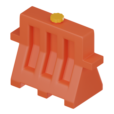 Barricadas  3D Icon