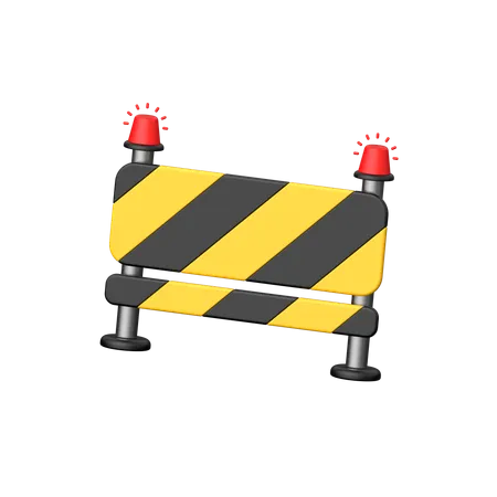 Barricade  3D Icon