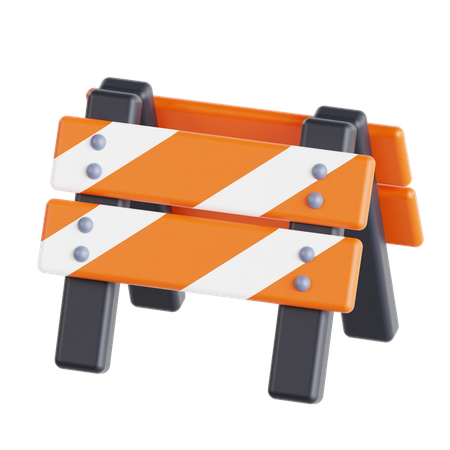 Barricade  3D Icon