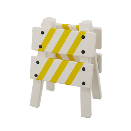 Barricade  3D Icon