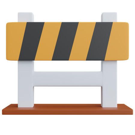 Barricade 3D Icon