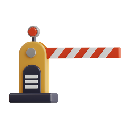 Barricade Gate  3D Icon