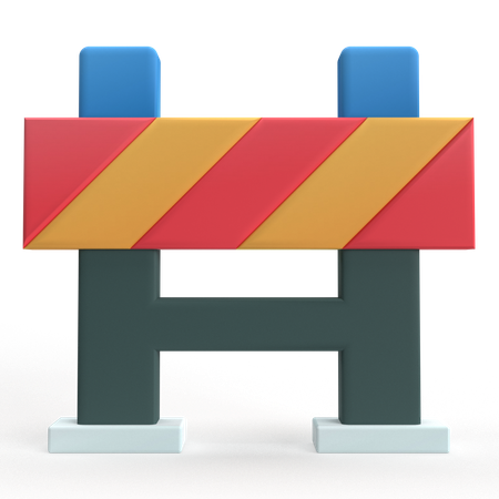 Barrier  3D Icon