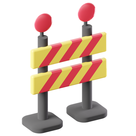 Barrier  3D Icon