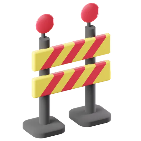 Barrier  3D Icon