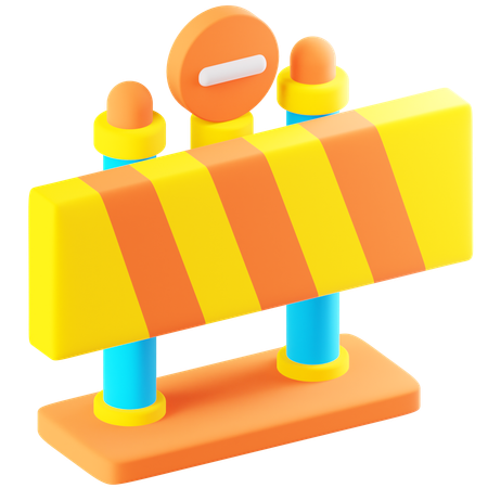 Barrier  3D Icon