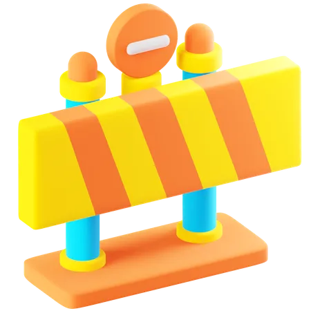 Barrier  3D Icon