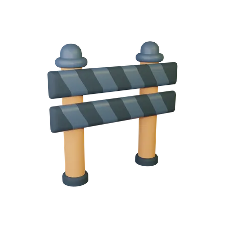 Barrier  3D Icon