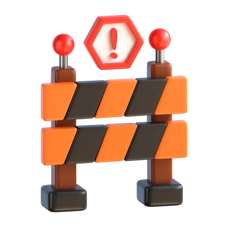 Barrier  3D Icon