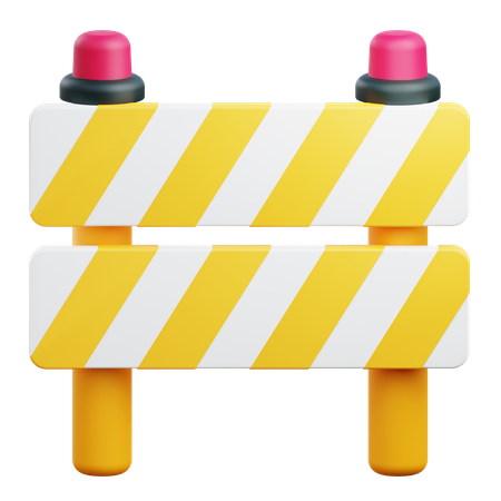 Barrier  3D Icon