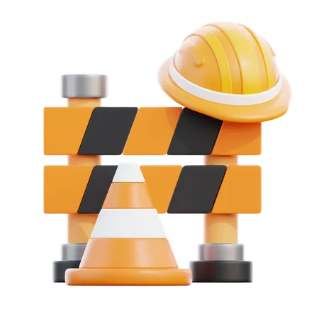 Barrier  3D Icon