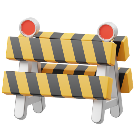 Barrier  3D Icon