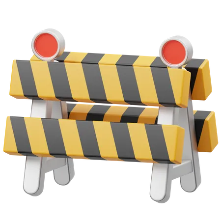 Barrier  3D Icon