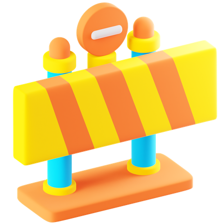 Barrier  3D Icon