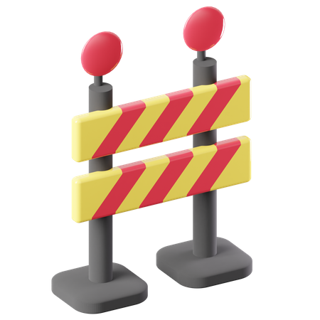 Barrier  3D Icon