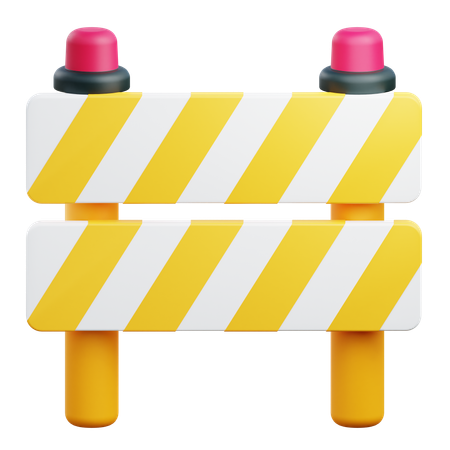 Barrier  3D Icon