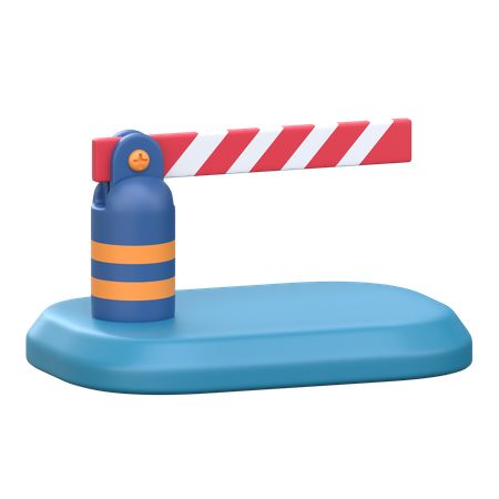 Barrier  3D Icon