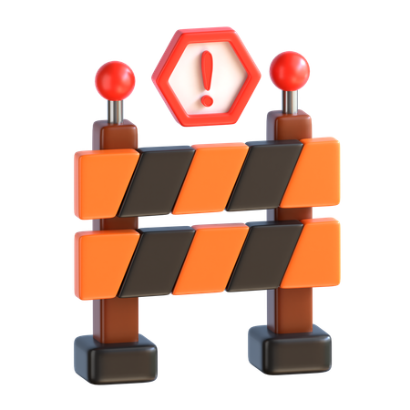 Barrier  3D Icon