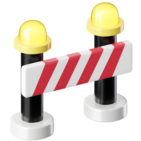 Barrier  3D Icon