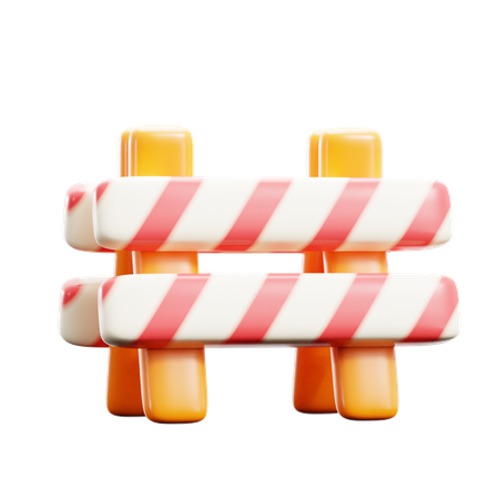 Barrier Board  3D Icon