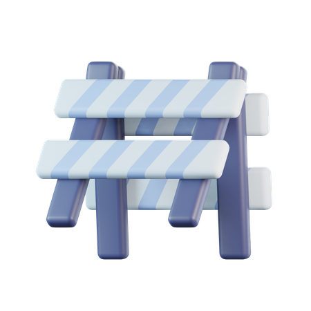 Barrier Board  3D Icon