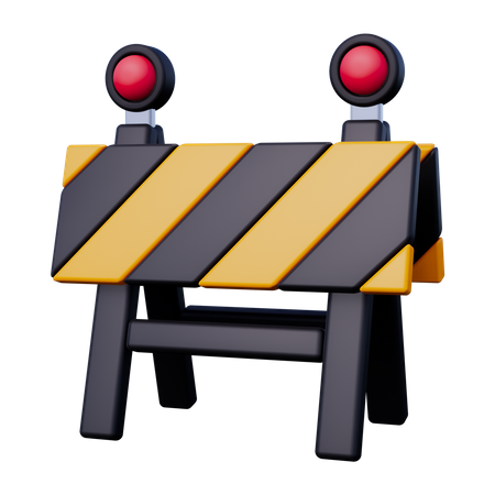 Barrier Board  3D Icon