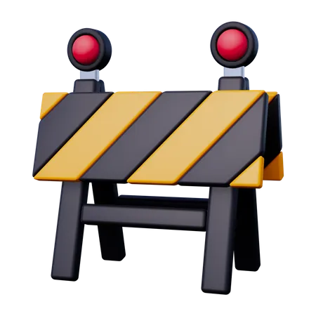 Barrier Board  3D Icon