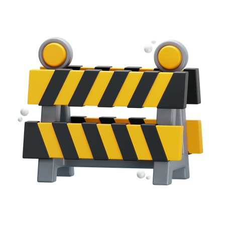 Barrière  3D Icon