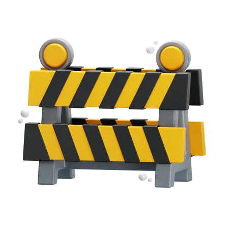 Barrière  3D Icon