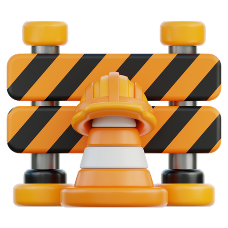 Barrière  3D Icon