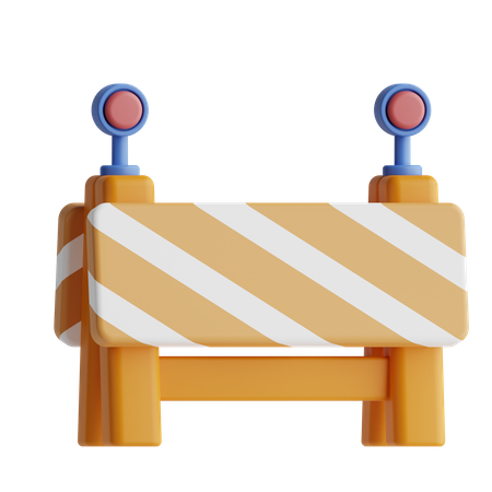 Barrière  3D Icon