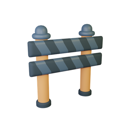 Barrière  3D Icon