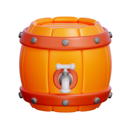 Barril de cerveja  3D Icon