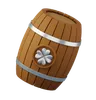 barril de cerveza de madera