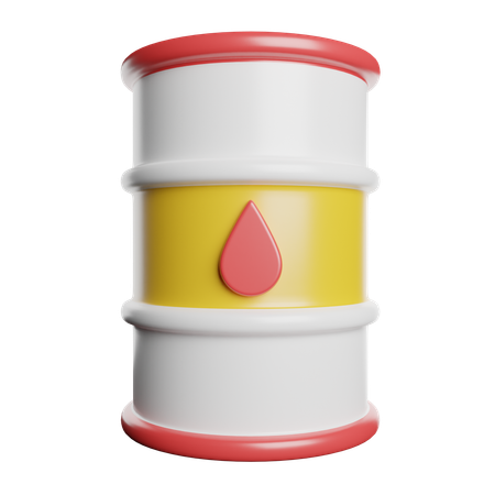 Barril de óleo  3D Icon