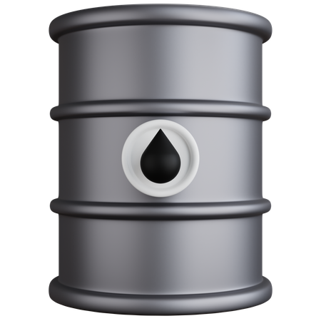 Barril de petróleo  3D Icon