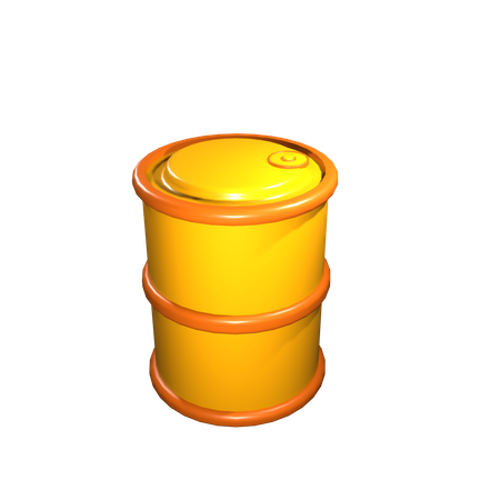Barril de petróleo  3D Icon
