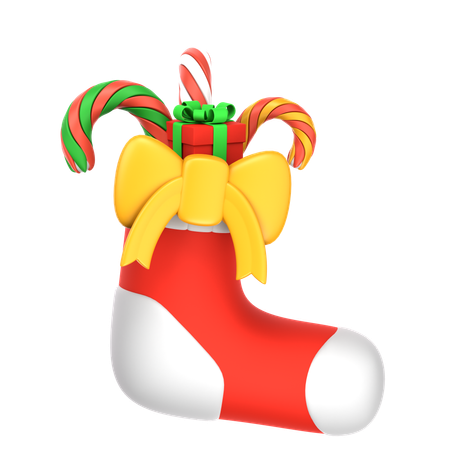 Bas de Noël  3D Icon