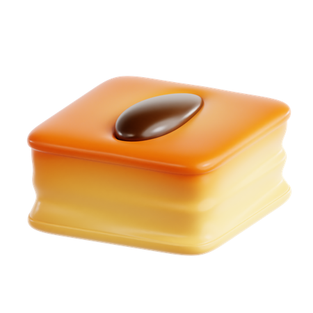 Basbousa  3D Icon