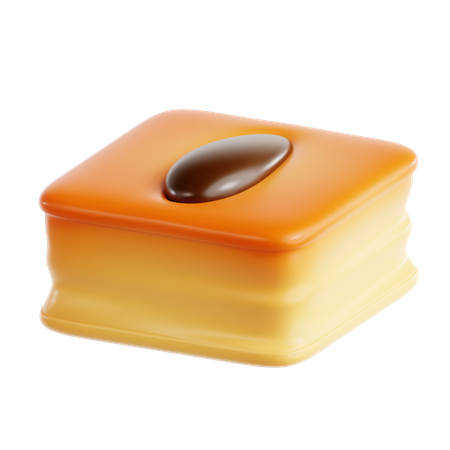 Basbousa  3D Icon