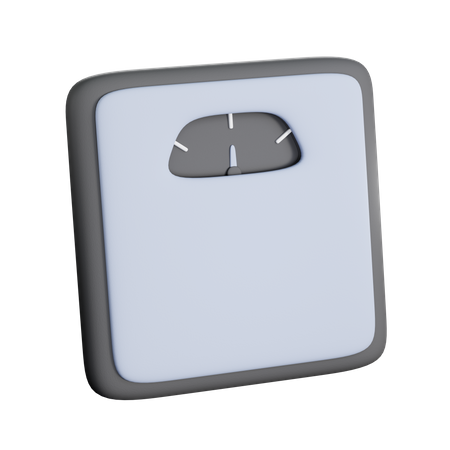 Escala de peso  3D Icon